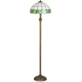 HOMCOM 152cm Tiffany-Style Floor Lamp