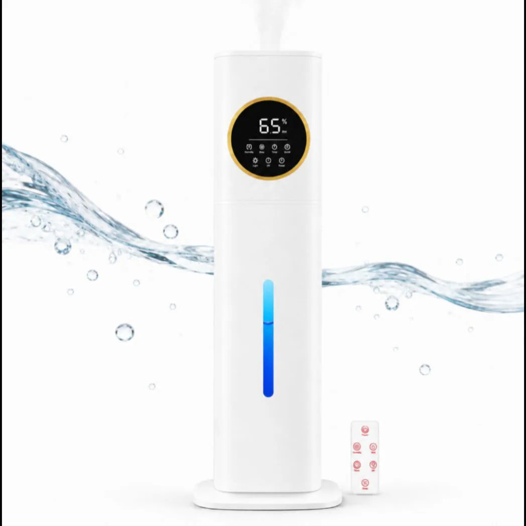 8L Large Humidifier - 40H Runtime for Large Room（White）
