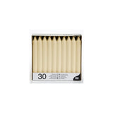 MM HOMESTORES Table Candles 8" Pack of 30 – Dining & Home Decor, Cream