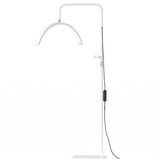 HOMCOM Half Moon Beauty Floor Lamp, Dimmable – White