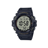 Casio Men's Digital Black Resin Strap Watch - AE-1500WHX-1AVDF