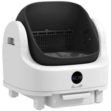PawHut Self-Cleaning Cat Litter Tray with Top Opening, Infrared Sensors and 8L Waste Bin – Quiet, Automatic