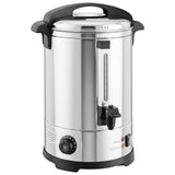 HOMCOM 6.5L Catering Urn, 1500W Stainless Steel Hot Water Boiler with Thermostat and Keep Warm Function