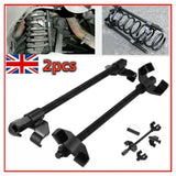 Heavy Duty Coil Spring Compressor Clamps, 380mm Pair – Suspension Spring Removal Tool for Cars & Vans