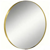 HOMCOM Round Wall Mirror 61 cm