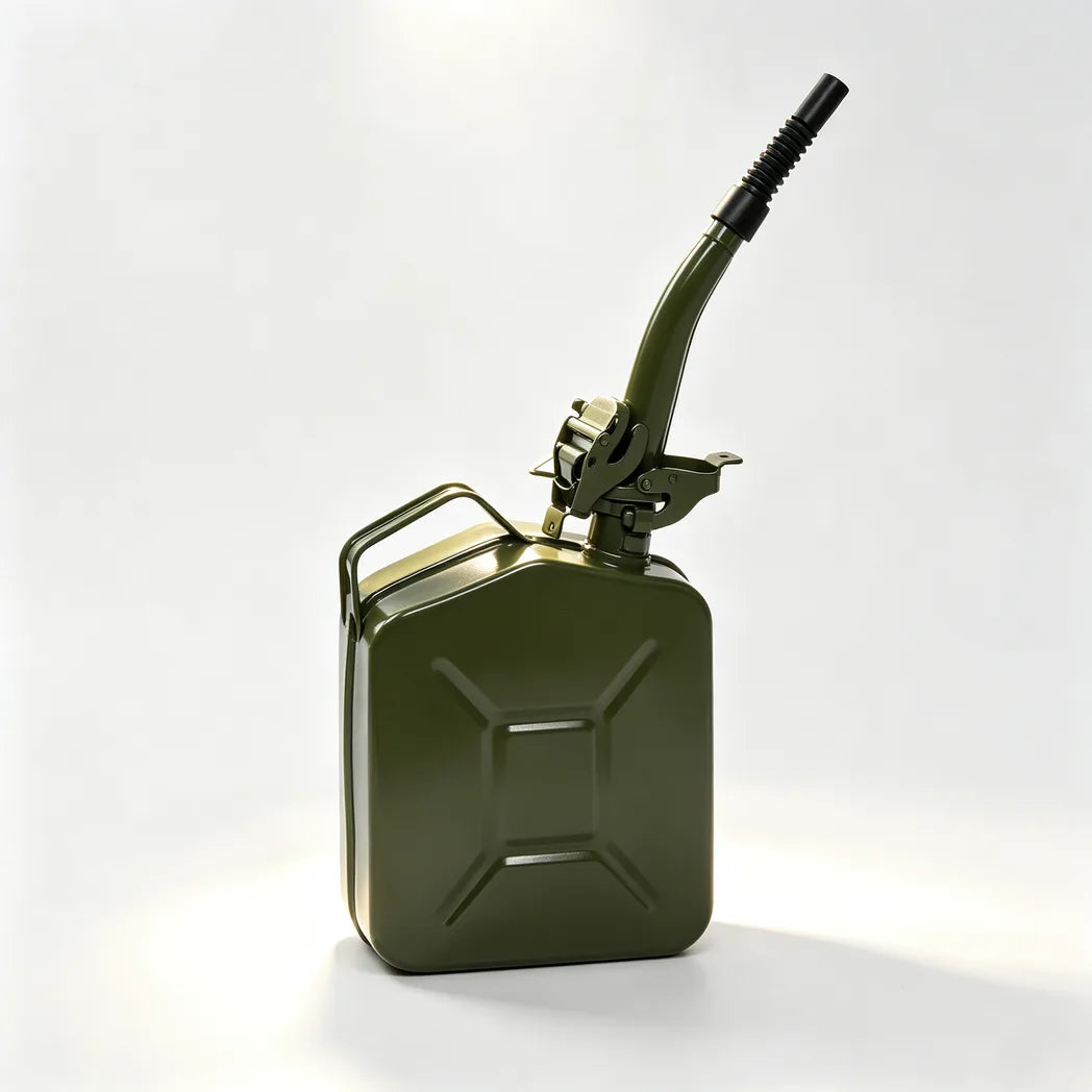 5L 0.6mm American Oil Barrel Army Green With Inverted Oil Pipe [Same Model Code: 77275272]