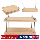 Wooden Bookbinding Press with Bolts and Wing Nuts – Portable Binding Press for Books, Albums and Scrapbooks