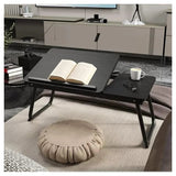 Folding Laptop Table Stand – Portable Bed Tray and Lap Desk for Sofa, Breakfast & Computer Use