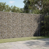 vidaXL Gabion with 3.5 mm Wire and 5x10 cm Mesh 250x20x200 cm