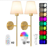 Wireless Wall Lamp - Set of 2