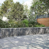 vidaXL Gabion with 3.5 mm Wire and 5x5 cm Mesh 700x10x50 cm