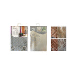 European Rose Design Fabric Window Curtain – Room Curtain, Assorted Colours