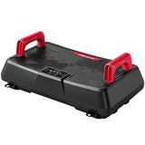 SPORTNOW Vibration Plate with 99 Speed Levels, 3 Programmes & Resistance Bands – Quiet Home Exercise Machine