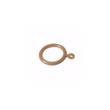 Natural Wood Curtain Pole Rings 56mm – Pack of 6