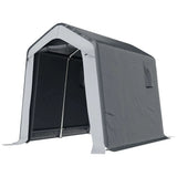 Outsunny 1.8 x 2.4m Waterproof Garden Storage Shed Tent – Portable Shelter for Motorbikes, Bikes and Garden Tools