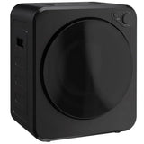 HOMCOM 4kg Front Load Tumble Dryer with 400W/800W Heat Settings – Compact Wall-Mount Laundry Dryer, Black