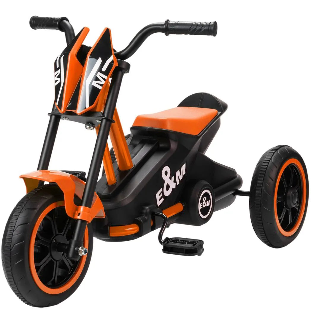 AIYAPLAY Kids Tricycle Baby Trike with Steel Frame – 3 Wheel Toddler Balance Bike for Indoor & Outdoor, Orange