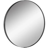 HOMCOM Round Wall Mirror 61 cm