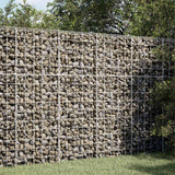 vidaXL Gabion with 5 mm Wire and 10x10 cm Mesh 50x50x150 cm