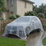 Outsunny 4 x 6m Waterproof Tarpaulin, 140GSM Heavy-Duty Tear-Resistant PE Tarp with Reinforced Grommets – UV-Protected Cover