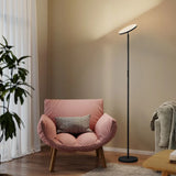 HOMCOM RGB Uplighter Floor Lamp, Tall Dimmable Standing Lamp with Remote & Touch Control