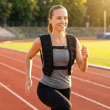 SPORTNOW 5kg Weighted Vest with Adjustable Straps & Reflective Strips – Running & Training Weight Vest, Black