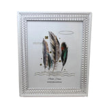 Sparkly Silver & Gold Photo Frame – Glittering Home Decor Picture Frame, Assorted Colours