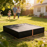 AIYAPLAY Waterproof Sandbox Cover with Drawstring and Elastic Band – UV Protection, Fits 123-127 cm Sandpits