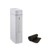 Toilet Brush and Waste Bin Set 2 in1 Bathroom Toilet Holder Brush Slim Trash Can