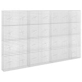 vidaXL Gabion with 3.5 mm Wire and 5x5 cm Mesh 350x20x200 cm