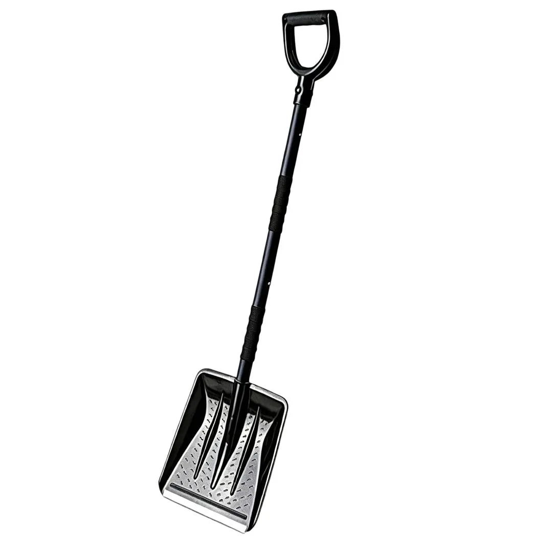 Ice and Snow Plow – Foldable, Removable Design with Extendable Telescopic Handle