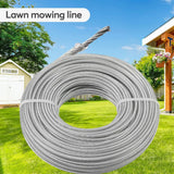 Steel Core Nylon Strimmer Line 3mm x 30m – Heavy Duty Trimmer Spool Cutting Wire for Garden Trimmers