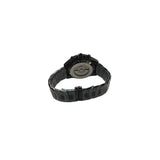 Christyan Arden Mens New FK Fashion Dated Multi Eye Black Dial Analogue Black Metal Bracelet Strap Watch