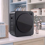 HOMCOM 4kg Front Load Tumble Dryer with 400W/800W Heat Settings – Compact Wall-Mount Laundry Dryer, Black