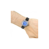 Lorus Boys Sports Analogue Quartz Watch RG235GX9 – Blue Dial, Black Rubber Strap, 50m Water Resistant