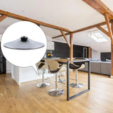 Replacement Aluminium Bar Stool Base, 38.5cm Round Swivel Mount Plate – Pub Stool, Gaming & Barber Chair Spare