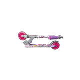 Ozbozz Unicorn Dreamland Push Scooter with 2 Light-Up Flashing Wheels – Outdoor Ride-On for Boys & Girls