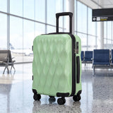 HOMCOM 20 Inch Cabin Suitcase with TSA Lock & 360° Spinner Wheels – 41L ABS Hard Shell Carry-On Luggage, Green