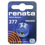 Renata SP 377 Swiss Made Watch Battery – Single