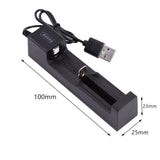 8 x 16340 CR123A 3.7V Rechargeable Li-ion Batteries with 2 x USB Chargers – For Torches, Toys and Remotes