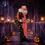 HOMCOM Animated Clown – Sound & Touch Activated