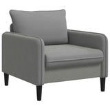 vidaXL XL Armchair Dark Grey Velvet