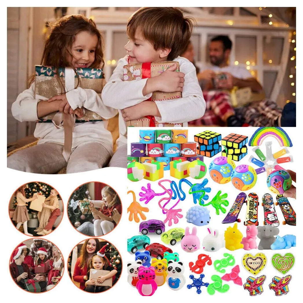 52 Piece Assorted Party Favours Toy Set for Kids – Party Bag Fillers, Pinata Fillers & Prizes