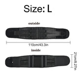 Adjustable Lower Back Brace Lumbar Support Waist Belt For Men Women Pain Relief Waist Belt L Size (US Logistics only For USPS.TK/TMEU only For self-pickup)