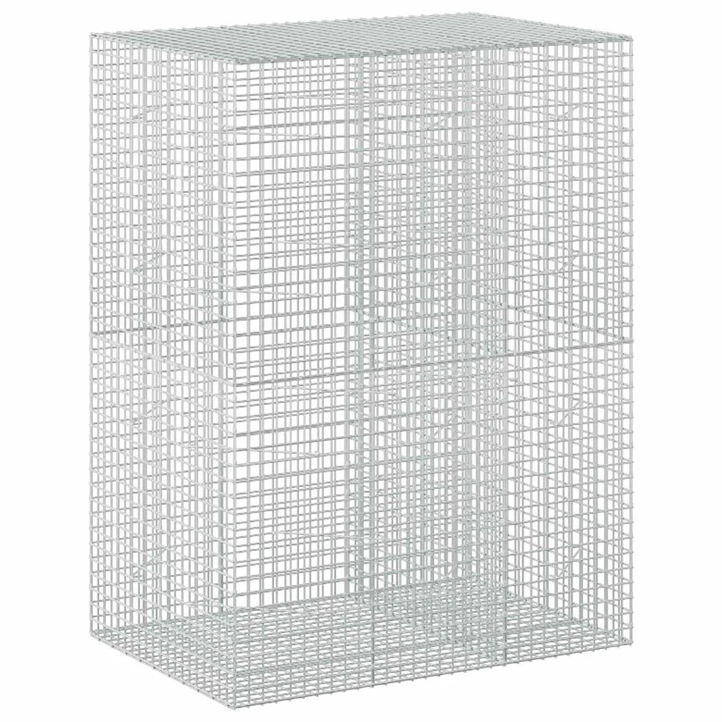 vidaXL Gabion with 3.5 mm Wire and 5x5 cm Mesh 150x100x200 cm