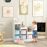 AIYAPLAY 3-Tier Kids Toy Storage Organiser with 6 Removable Bins – Multicolour, Ages 3-8