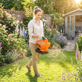 Outsunny 3.3L Cordless Handheld Spreader with Adjustable Flow and Scatter Width, USB Charging – Seed & Salt
