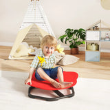 AIYAPLAY Kids Planet-Shaped Swivel Chair – Sensory Spinning Seat for Balance and Coordination, Red