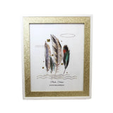 Sparkly Silver & Gold Photo Frame – Glittering Home Decor Picture Frame, Assorted Colours