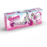 Ozbozz Unicorn Dreamland Push Scooter with 2 Light-Up Flashing Wheels – Outdoor Ride-On for Boys & Girls